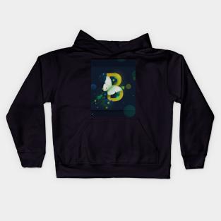 B for Butterfly Kids Hoodie